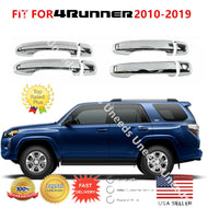 External Door Handle Knobs Trim Decor Cover For Toyota 4Runner 2010-2019 Chrome