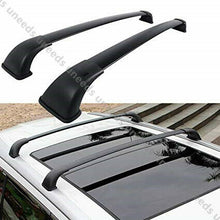 Load image into Gallery viewer, Fit for 14-18 Toyota Highlander LE OE Style Roof Rack Cross Bars Black Pair Set
