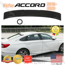 Load image into Gallery viewer, Fit For 2018-2020 Honda Accord Gloss Black Rear Window Visor Roof Spoiler Wing
