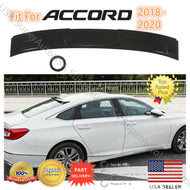 Fit For 2018-2020 Honda Accord Gloss Black Rear Window Visor Roof Spoiler Wing