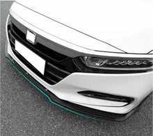 Load image into Gallery viewer, Fit Fit For 2018- 2020 Honda Accord 4Dr Sedan Carbon Fiber Front Lip Spoiler
