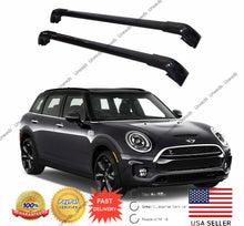 Load image into Gallery viewer, Top Roof Rack Fit FOR 2016-2019 MINI CLUBMAN Black Baggage Luggage Cross Bar
