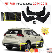 Load image into Gallery viewer, Fit Nissan Rogue 2014 2015 2016 17 18 Mud Flaps Splash Guard Fender Mudguard Kit
