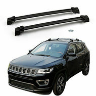 Fit For Jeep Compass 2017-2020 Cross Bar Baggage Roof Rack OE Style Crossbars