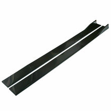 Load image into Gallery viewer, Glossy Black Side Skirt Extensions Splitters Lip Polypropylene 78.7&quot;/2m for BMW
