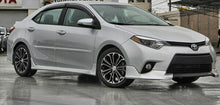 Load image into Gallery viewer, Fit For 2014-2019 Toyota Corolla JDM Style Unpainted Black Side Body Skirts
