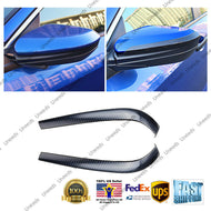 For Toyota CHR C-HR 2016-19 Carbon Fiber Style Rear-view Side Mirror Cover Trim