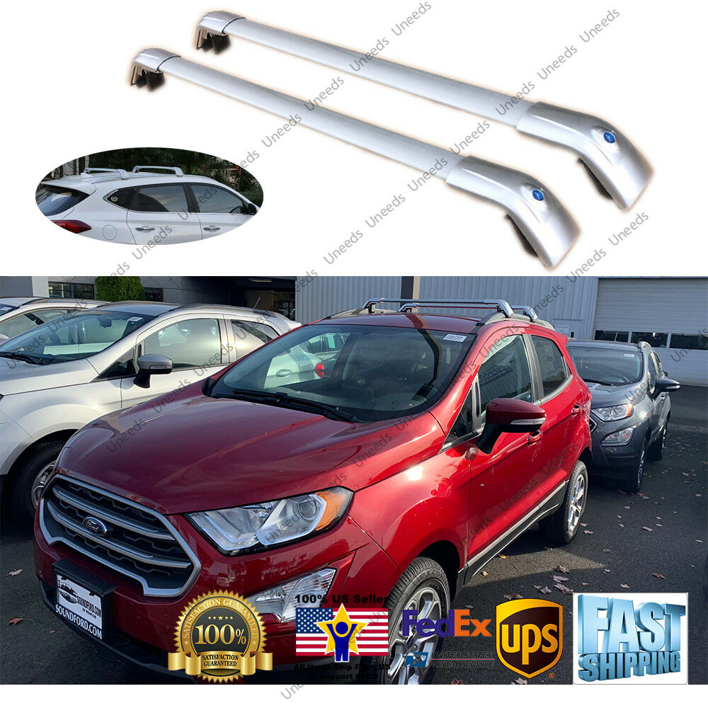 Fits Ford ECOSPORT 2013-2020 Sliver Roof Rack Crossbar Luggage Carrier Cross bar