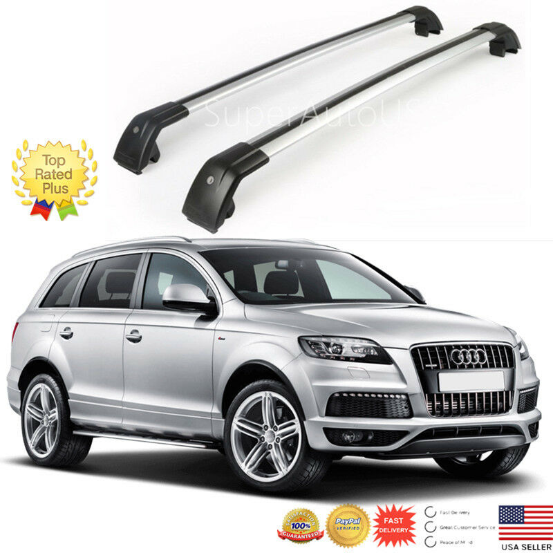 Top Roof Rack Fit FOR 2010 -2015 AUDI Q7 Baggage Luggage Cross Bar crossbar