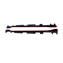 Load image into Gallery viewer, For Honda Accord 2018-2020 Gloss Black Side Skirt Extension Lip with Red Trim
