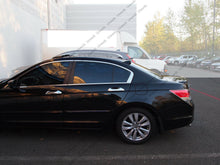 Load image into Gallery viewer, For 2008-2012 Honda Accord 4 Dr ABS Black Rear Roof Window Visor Spoiler 3D JDM
