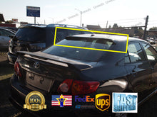 Load image into Gallery viewer, For Toyota Corolla 2009-2013 ABS Black Rear Roof Window Visor Spoiler 3D JDM
