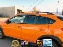 Load image into Gallery viewer, OE Style Chrome Trim Window Visor Rain Deflectors Subaru Crosstrek XV 2018-21
