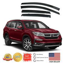 Load image into Gallery viewer, Fit 2016-2021 Honda Pilot OEJDM STYLE WINDOW VISOR RAIN/SUN VENT SHADE Deflector
