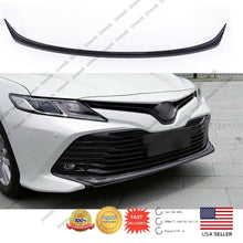 Load image into Gallery viewer, Fits TOYOTA Camry 2018-2020 Carbon Fiber Style Cover Trim Strip Front Bumper Lip
