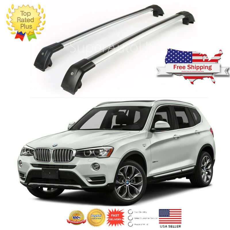 Fit  For BMW X3 F25 2011 - 2017 Baggage Luggage Cross Bar crossbar ROOF RACK