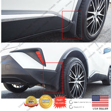 Load image into Gallery viewer, 4pcs/Set Black Mud Flaps Mudguard Dirt Fender Cover For Toyota C-HR CHR 2018-20
