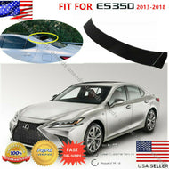 For 2013-2018 Lexus ES350 ABS Black Rear Roof Window Visor Spoiler 3D JDM