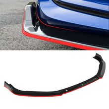 Load image into Gallery viewer, For 2018- 2020 Honda Accord Sedan Glossy Black Front Bumper Lip With Red Trim
