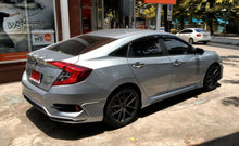 Load image into Gallery viewer, MOD Style Unpainted Black Side Body Skirts for 2016-19 Honda Civic Sedan 4-door
