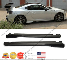 Load image into Gallery viewer, For 2013-19 Scion FRS Subaru BRZ GT86 FT86 GR Style Black Side Skirts Body kit
