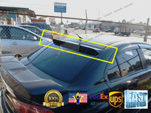 Load image into Gallery viewer, Mugen Style 3D Wavy Black Rear Roof Window Visor Spoiler fit 2008-17 Lancer EVO
