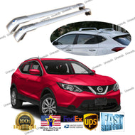 FIT For Nissan Rogue Sport 2016-2019 Silver Roof Rack Crossbar Luggage Carrier