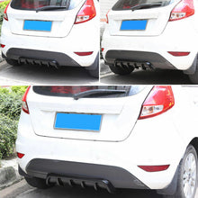 Load image into Gallery viewer, 26&quot; x 5&quot; Universal Rear Shark Curved Bumper Lip Diffuser Kit Mouldings Spoilers
