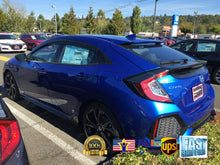 Load image into Gallery viewer, Fit 17-21 Honda Civic Hatchback 3D JDM STYLE WINDOW VISOR VENT SHADE Deflectors
