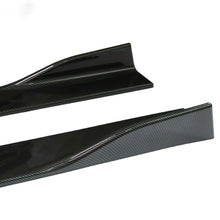 Load image into Gallery viewer, Carbon Fiber Painted Side Skirt Extensions Splitters Lip  78.7&quot;/2m for BMW
