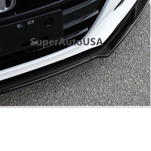 Load image into Gallery viewer, Fit For 2018- 2020 Honda Accord 4Dr Sedan Glossy Black Front Bumper Lip Spoiler
