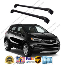 Load image into Gallery viewer, Top Roof Rack Fit 2013-19 Buick Encore Black Baggage Luggage Cross Bar Crossbar
