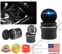 Load image into Gallery viewer, Blue-LED-Ashtray-Auto-Car-Truck-Ash-Cylinder-Holder-Portable-Vehicle- for BMW
