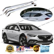 Load image into Gallery viewer, Top Roof Rack Fit FOR Buick REGAL TourX 2018-19 Silver Baggage Luggage Cross Bar
