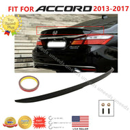 2017 2016 2015 2014 2013 Honda Accord 4DR MATTE BLACK Factory Style Spoiler Wing