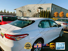 Load image into Gallery viewer, WINDOW VISOR RAIN/SUN VENT &amp; Rear Roof Spoiler Wings Fit 2018 2019 TOYOTA CAMRY
