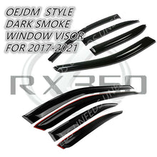 Load image into Gallery viewer, OEJDM Style Rain Guard Window Visors Door Deflectors For RX350 2017-2021
