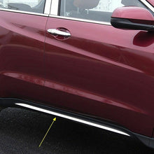 Load image into Gallery viewer, For 15-19 Honda HR-V HRV Vezel Chrome Side Skirt Lining Body Molding Trim Cover
