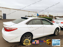 Load image into Gallery viewer, For 2012-2017 TOYOTA CAMRY WINDOW VISOR RAIN/SUN VENT &amp; Rear Roof Spoiler Wings
