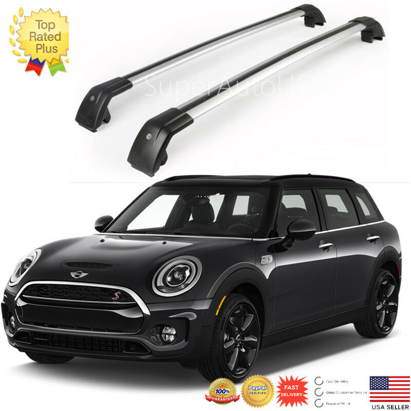 Top Roof Rack Fit FOR 2016 -2018 MINI CLUBMAN Baggage Luggage Cross Bar