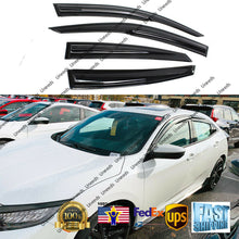 Load image into Gallery viewer, for Honda Civic Hatchback 2017-19 3D JDM STYLE WINDOW VISOR VENT SHADE Deflector
