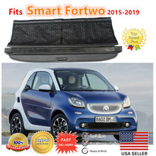 Load image into Gallery viewer, Fit For SMART Fortwo 2015-2019 Rear Trunk Black Retractable Cargo Cover
