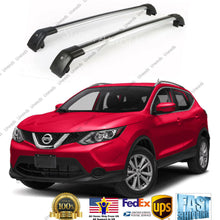 Load image into Gallery viewer, Fit for Nissan Rogue Sport 2016-2019 Sliver Roof Rack Crossbar Luggage Carrier
