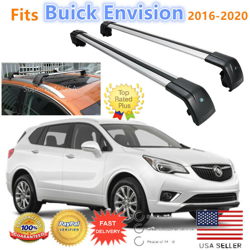 Top Roof Rack Fits Buick Envision 2016-2020 Baggage Luggage Cross Bar Crossbar