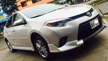 Load image into Gallery viewer, Fit For 2014-2019 Toyota Corolla JDM Style Unpainted Black Side Body Skirts
